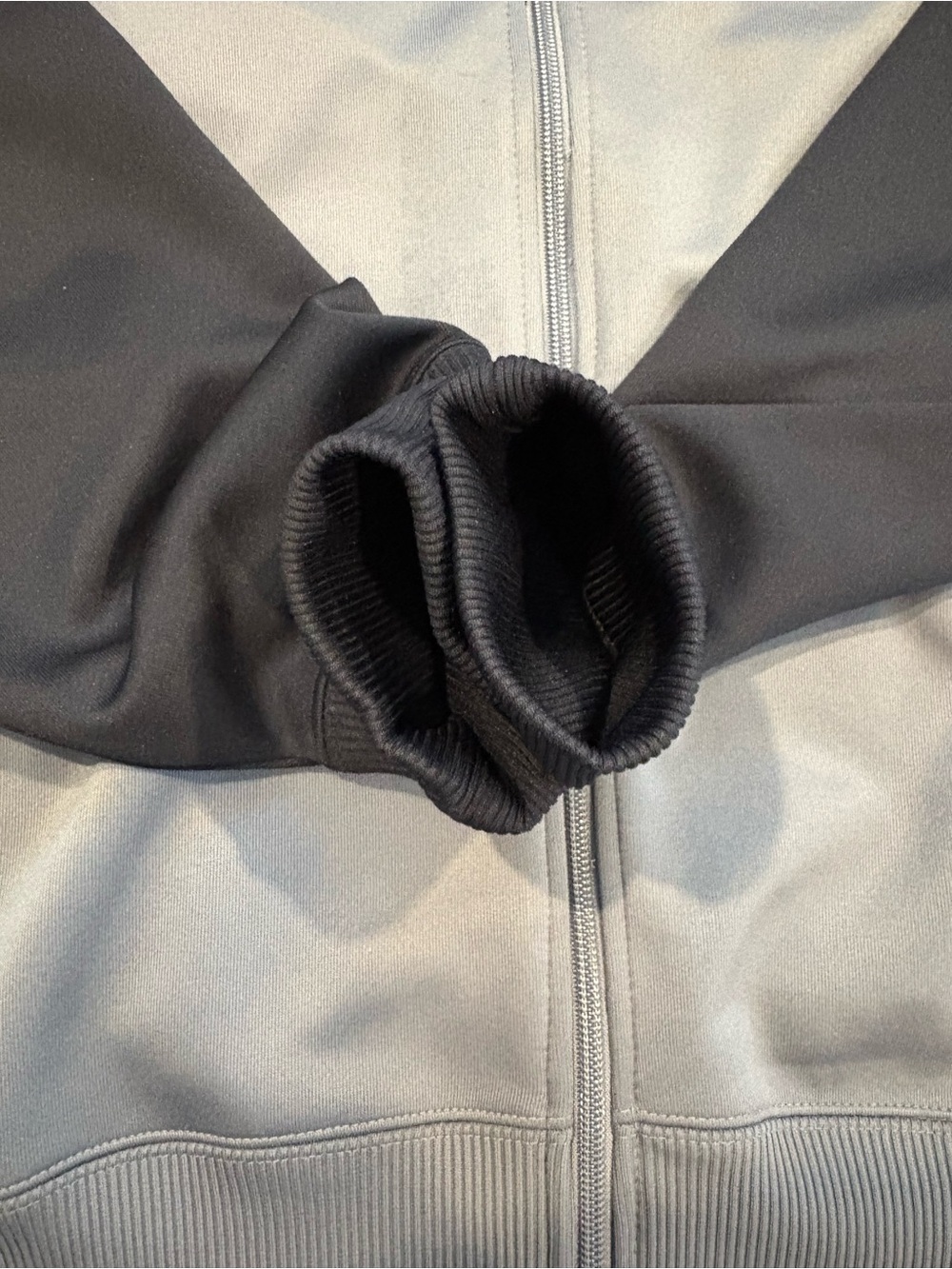 Nike The Athletic Department Track Jacket Size XL Gray Black White Swoosh Retro - Picture 6 of 11